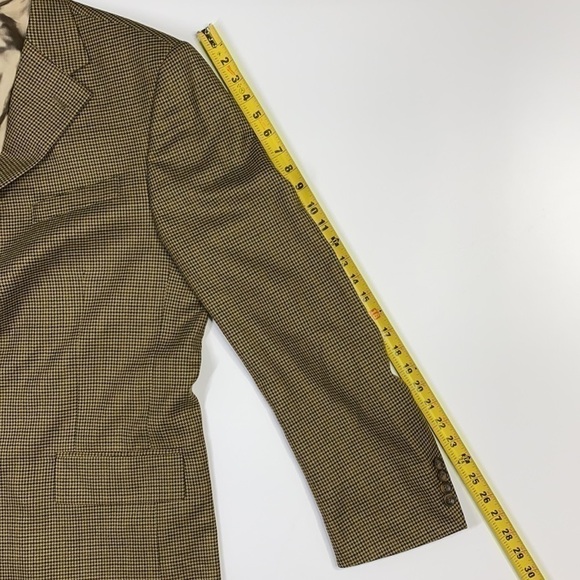 Oscar De La Renta 100% Wool Blazer Sportscoat 44L - Picture 6 of 13